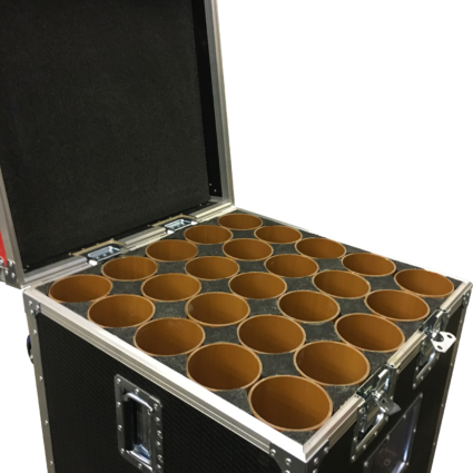 Microphone stand cases
