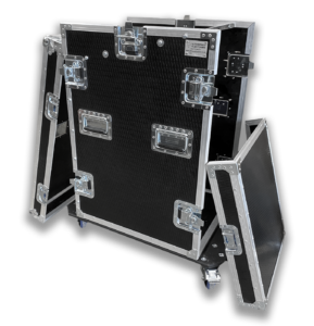 Three door rack case